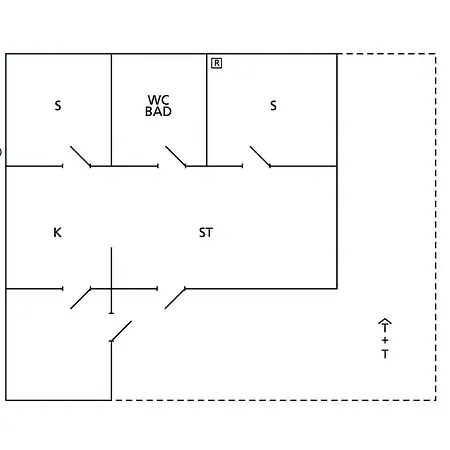 Hébergement de vacances 2 Bedroom Awesome In *